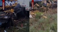 ⚡ Colisão entre ônibus e caminhão-baú… | é registrada na BR-316, entre Timon e Caxias